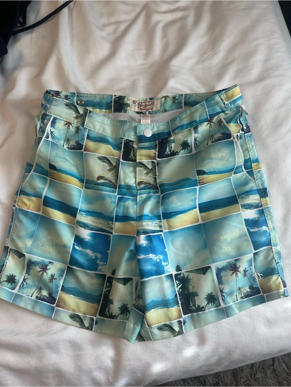Original Penguin brand 6in swim trunks size 30